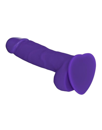 Реалистичный фаллоимитатор Strap-On-Me SOFT REALISTIC DILDO Violet - Size XL || Реалістичний фалоімітатор Strap-On-Me SOFT REALISTIC DILDO Violet - Size XL