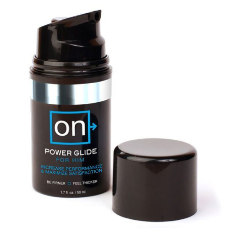 Стимулирующий гель для пениса Sensuva ON Power Glide For Him (50 мл) для суперэрекции || Стимулювальний гель для пеніса Sensuva ON Power Glide For Him (50 мл) для суперерекції