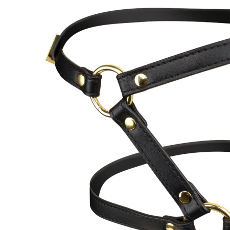 Маска-сбруя для орального секса LOCKINK SEVANDA Blowjob Head Harness || Маска-збруя для орального сексу LOCKINK SEVANDA Blowjob Head Harness