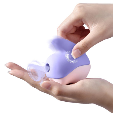 Вакуумный клиторальный смарт-стимулятор Magic Motion Unicorn Purple с вибрацией || Вакуумний кліторальний смарт-стимулятор Magic Motion Unicorn Purple з вібрацією