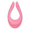 Вибратор для пар Satisfyer Endless Joy Pink, 3 независимых мотора, многофункциональный || Вібратор для пар Satisfyer Endless Joy Pink, 3 незалежні мотори, багатофункціональний