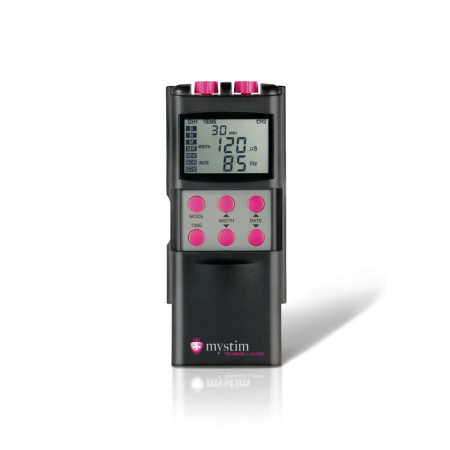 Электростимулятор Mystim Tension Lover, 2 канала, 7 программ, кнопочное управление || Електростимулятор Mystim Tension Lover, 2 канали, 7 програм, кнопкове керування