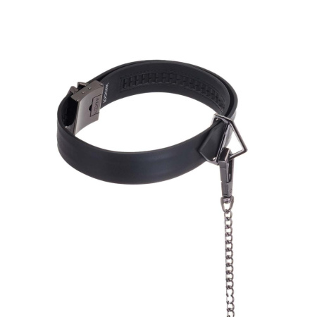 Поводок LOCKINK Tied Collar with Leash Set - Black || Повідець LOCKINK Tied Collar with Leash Set - Black