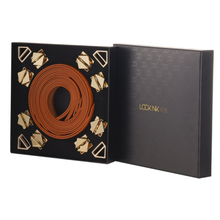 Набор из 8 ремней для связывания LOCKINK 8-Bondage-Straps Restraint Set - Brown || Набір із 8 ременів для зв'язування LOCKINK 8-Bondage-Straps Restraint Set - Brown