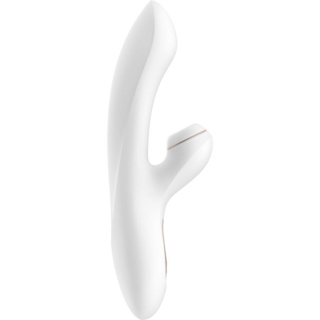 Вакуумный вибратор-кролик Satisfyer Pro Plus G-Spot Rabbit, первый кролик с вакуумом и вибрацией || Вакуумний вібратор-кролик Satisfyer Pro Plus G-Spot Rabbit, перший кролик із вакуумом та вібрацією