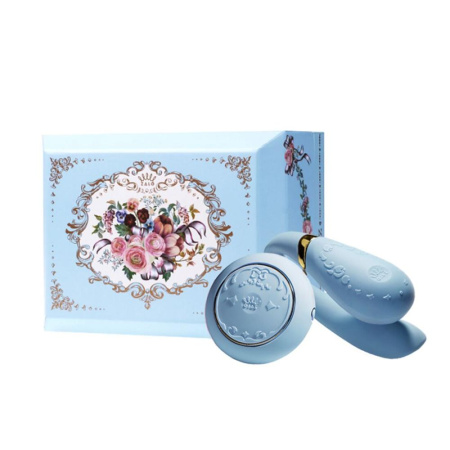 Смартвибратор для пар Zalo — Fanfan set Royal Blue, пульт ДУ || Смартвібратор для пар Zalo Fanfan set Royal Blue, пульт ДК