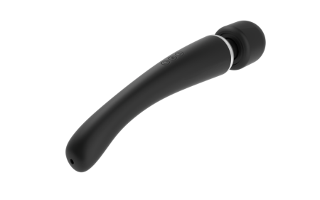 Потужний вібромасажер Dorcel Megawand Black перезаряджуваний, 160 режимів